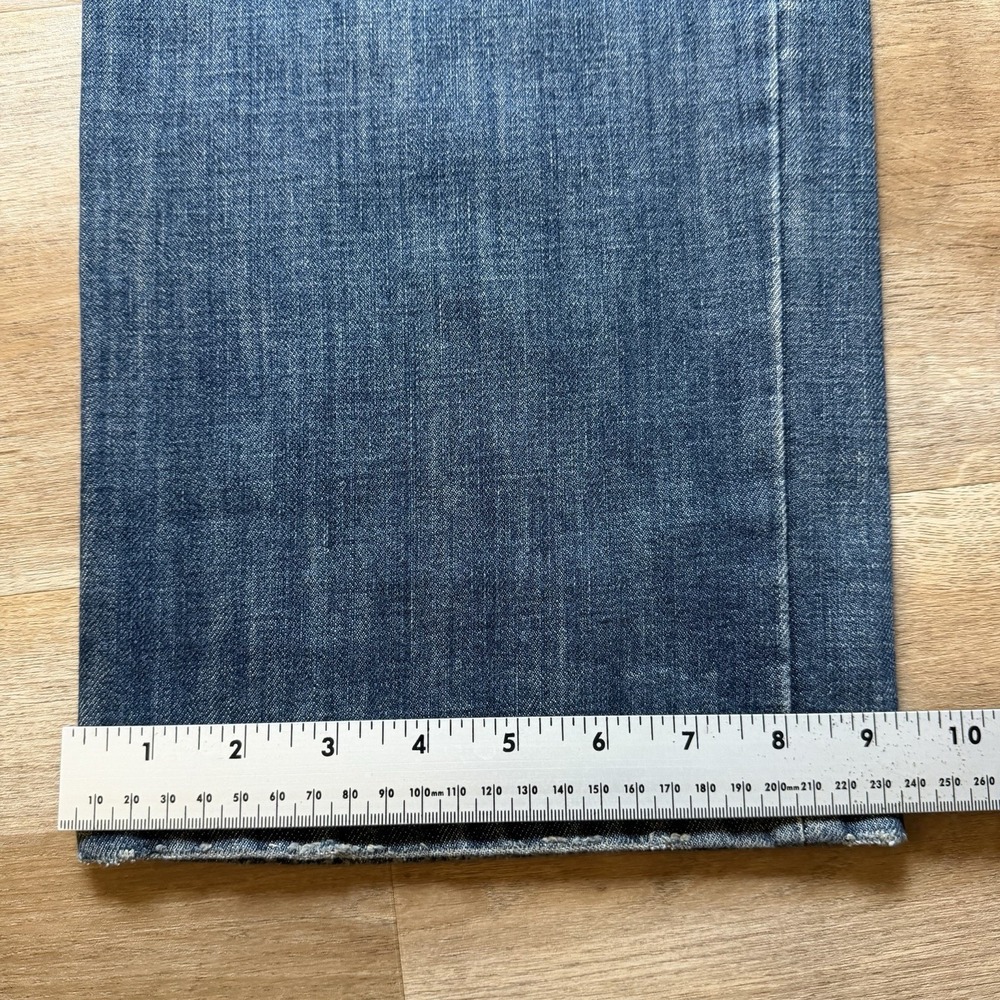 G-Star RAW Jeans Men 38x34 Blue Army Elwood Embroidered Medium Wash Denim Y2K - Picture 12 of 13